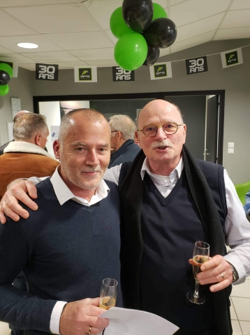 Bertrand Guillemot et Patrick Goudy