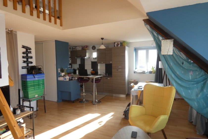 Appartement T3 en duplex 54 m² à GUER - Photo 2